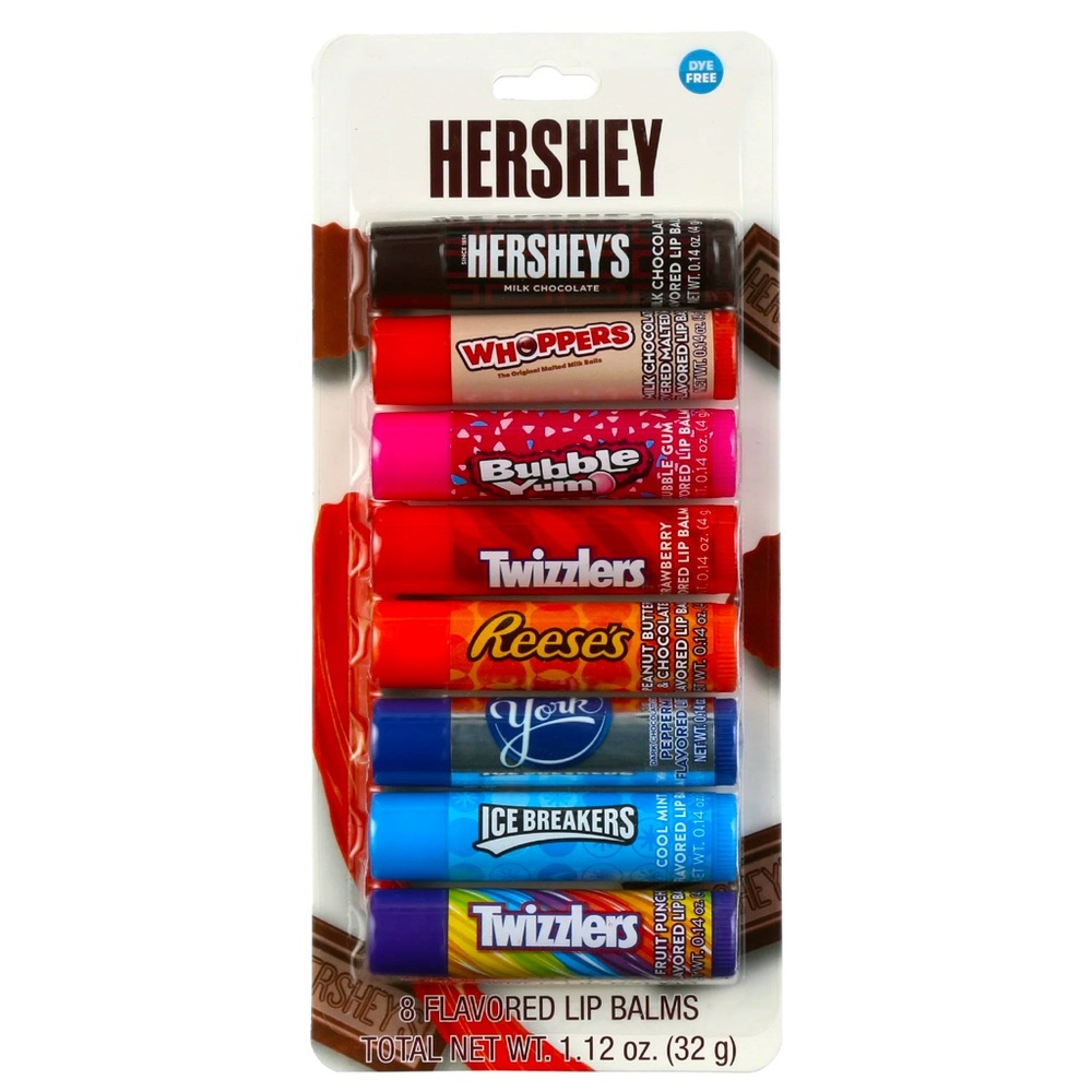 Hershey's Lip Balm (8 Pack) NEW!!